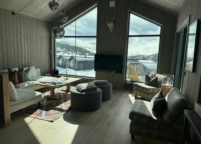 Semesterbostad Modern Family In Norefjell Ski-inout *